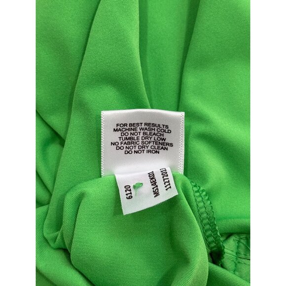 Peter Millar Summer Comfort Green Polo Shirt Gasparilla Club Logo Pirate Mens L - Picture 7 of 7